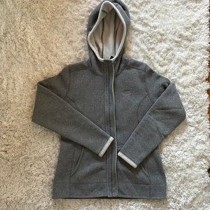 North Face Zip Up Sweatshirt